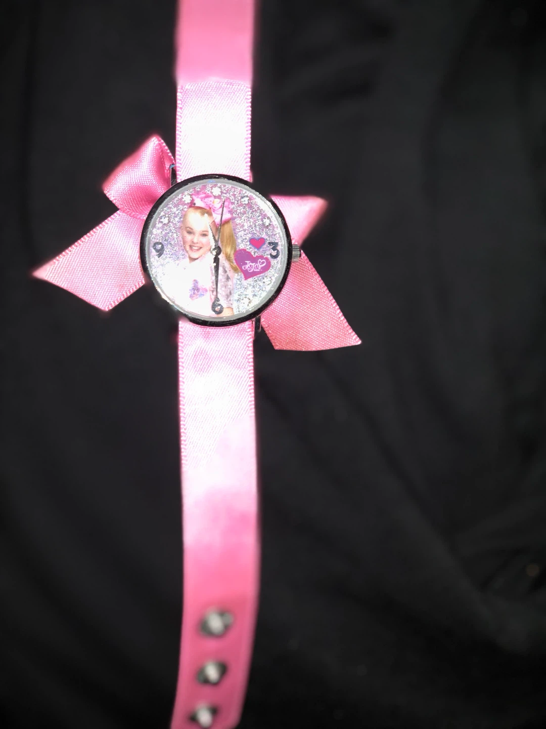 JoJo Siwa Pink Ribbon Watch