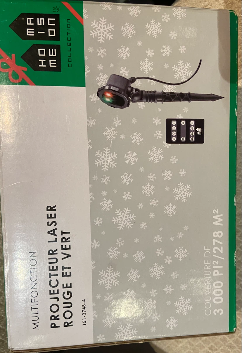 Home Collection Red & Green Laser Projector - photo 3