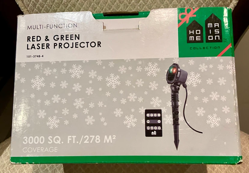 Home Collection Red & Green Laser Projector - photo 5