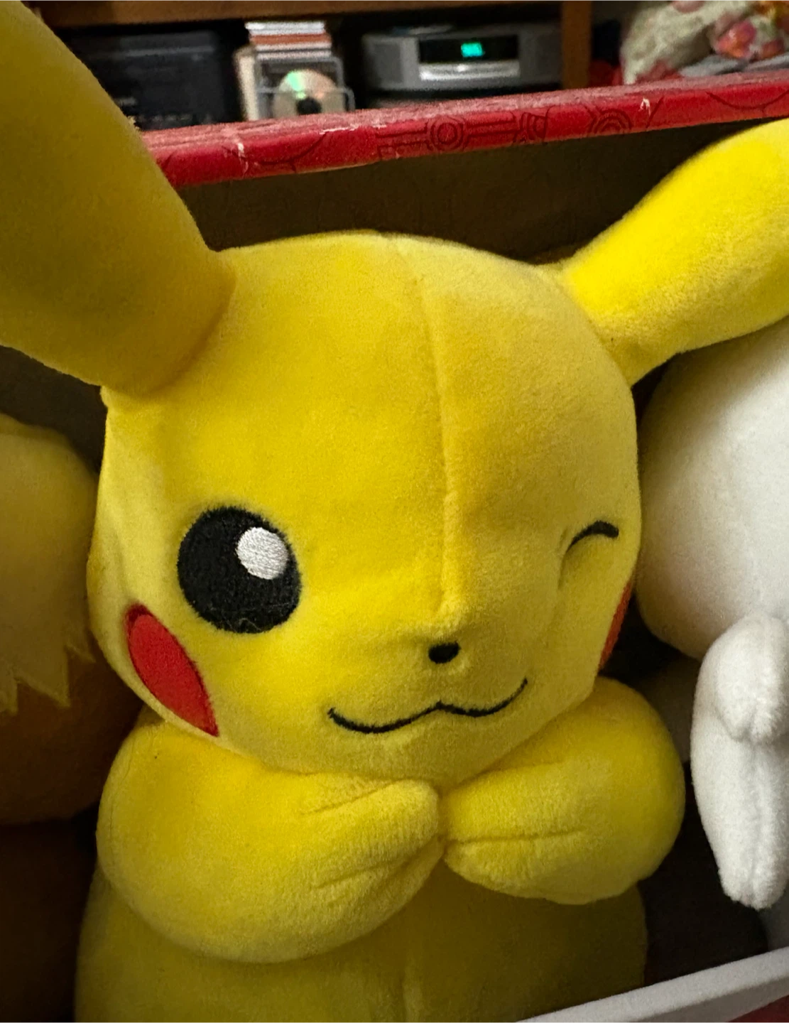 Pokemon 3-Pack Plush Set Eevee, Pikachu, Scorbunny - photo 4