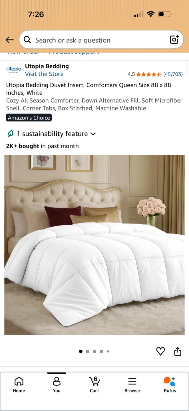 UNOPENED Lightweight Queen Duvet - photo 2