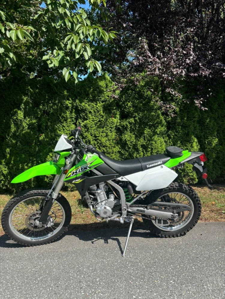 Kawasaki KLX250 Dual Sport Motorcycle - photo 2