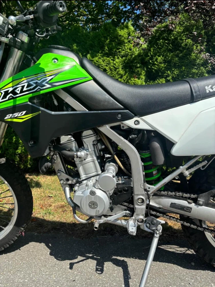 Kawasaki KLX250 Dual Sport Motorcycle - photo 3