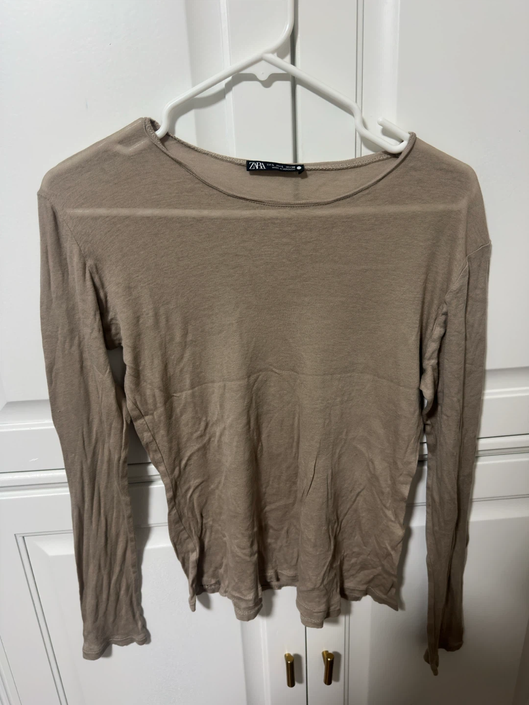 ZARA long sleeve top