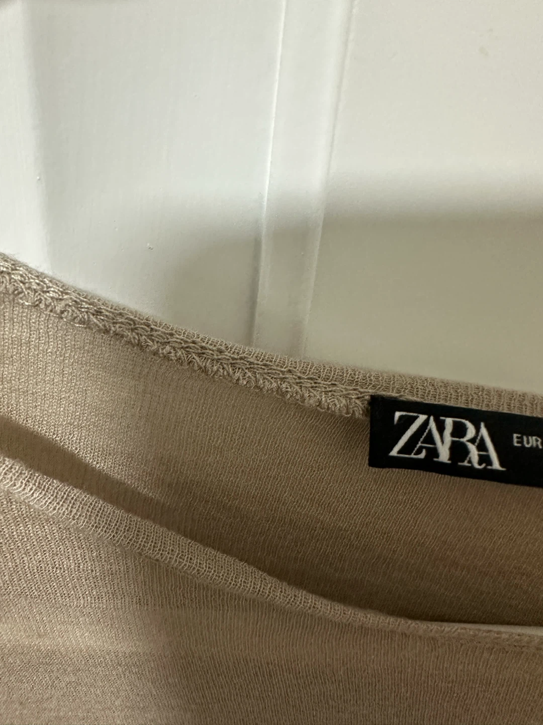 ZARA long sleeve top - photo 2