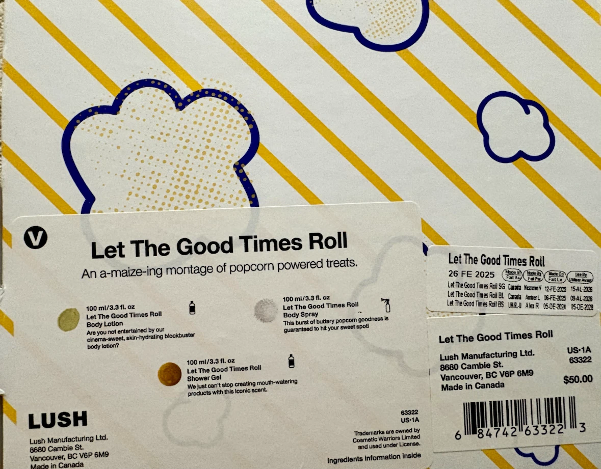 Lush let the Good times Roll Set - photo 3