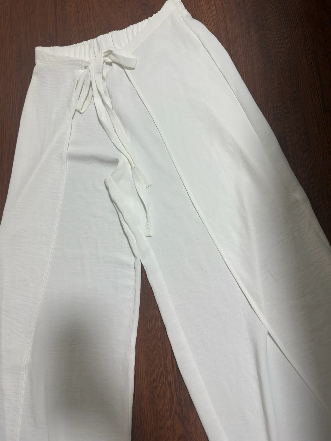 White Split Leg Pants - Zara - photo 2