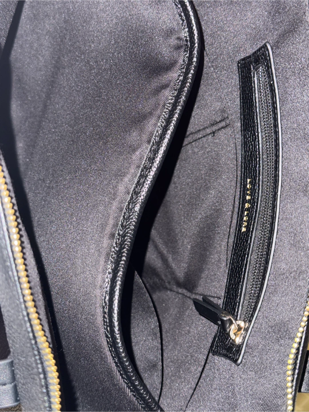 Love & Lore Heather East-West Tote - Black (Indigo) - photo 3