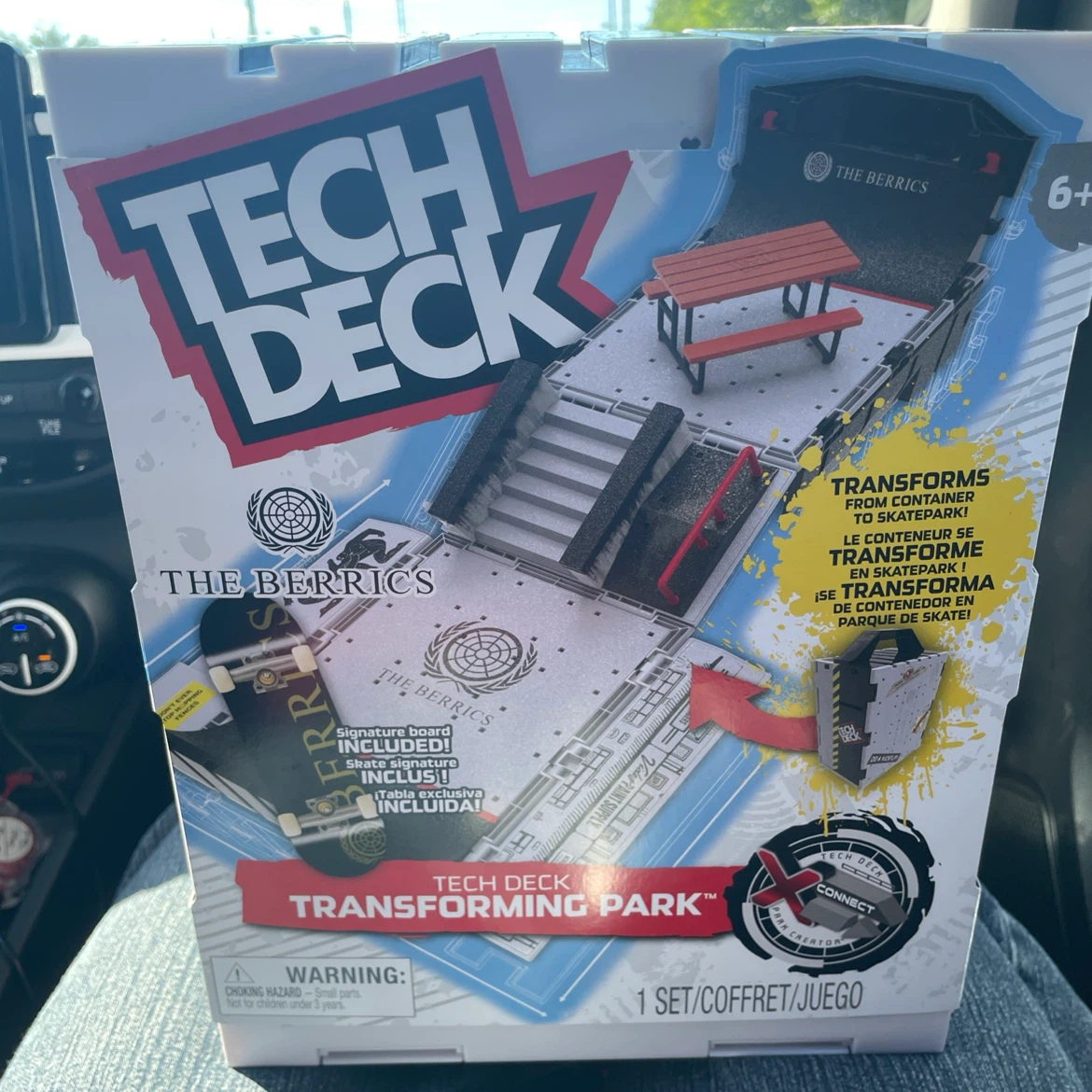 Tech Deck Transforming Park The Berrics Skateboard Playset