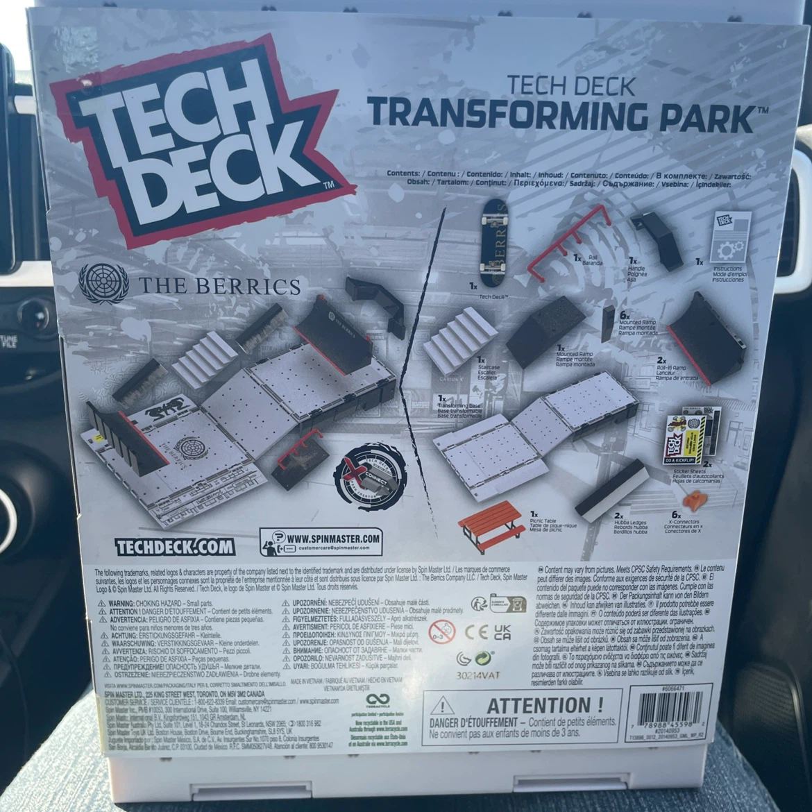 Tech Deck Transforming Park The Berrics Skateboard Playset - photo 3
