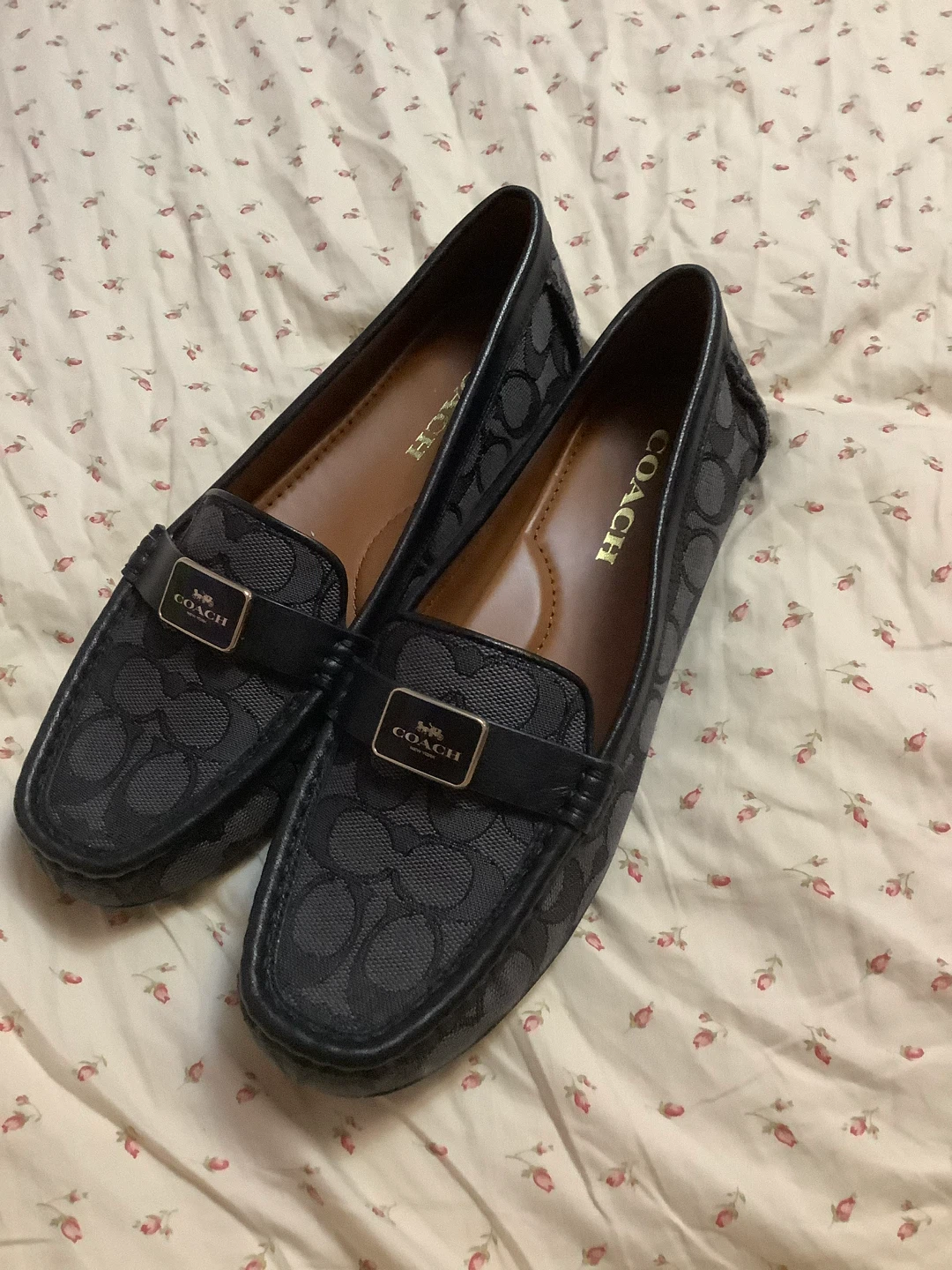 Coach Monogram Loafers