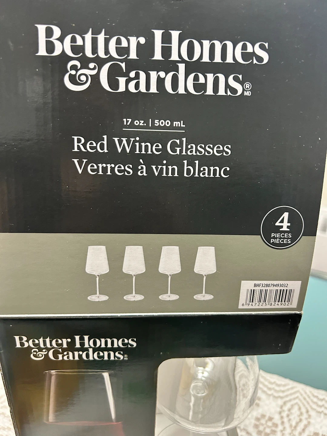 Better Homes & Gardens Red Wine Glasses (4-Piece) - photo 3