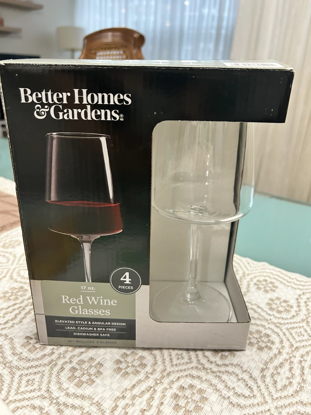 Better Homes & Gardens Red Wine Glasses (4-Piece) - photo 4