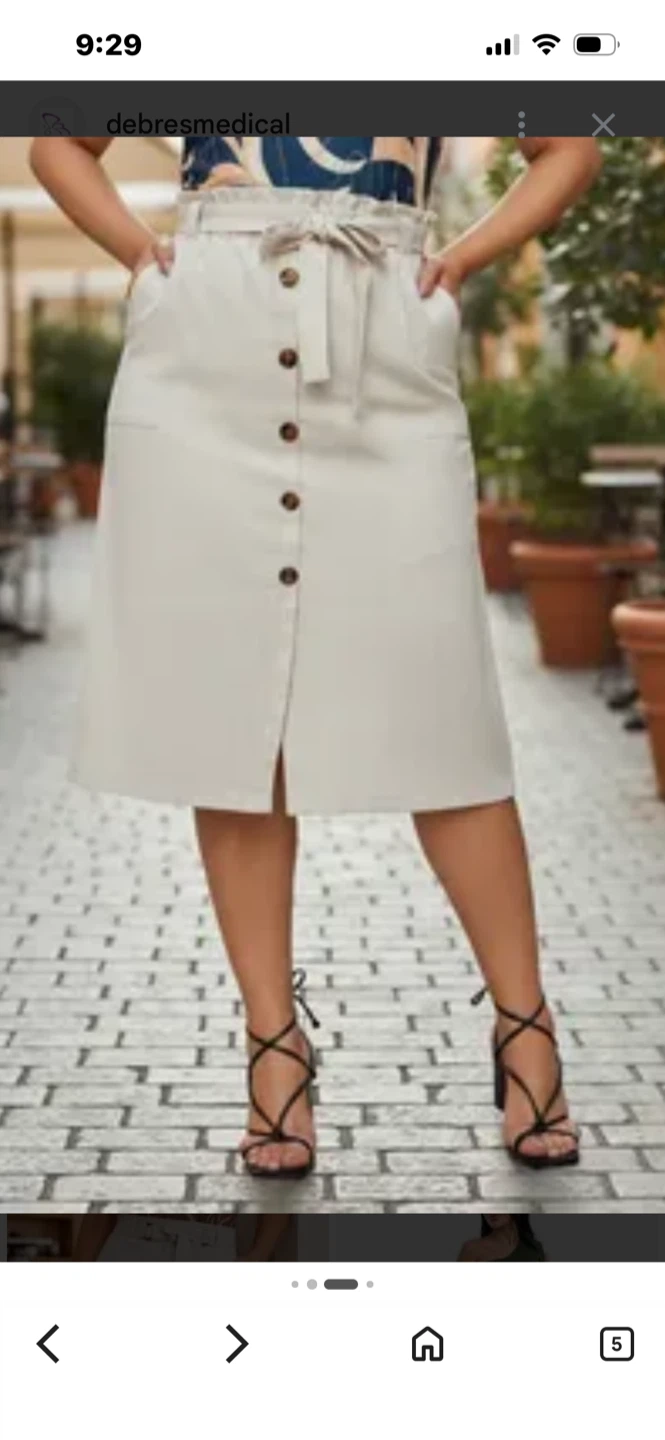 new Linen midi skirt size S banana republic - photo 3