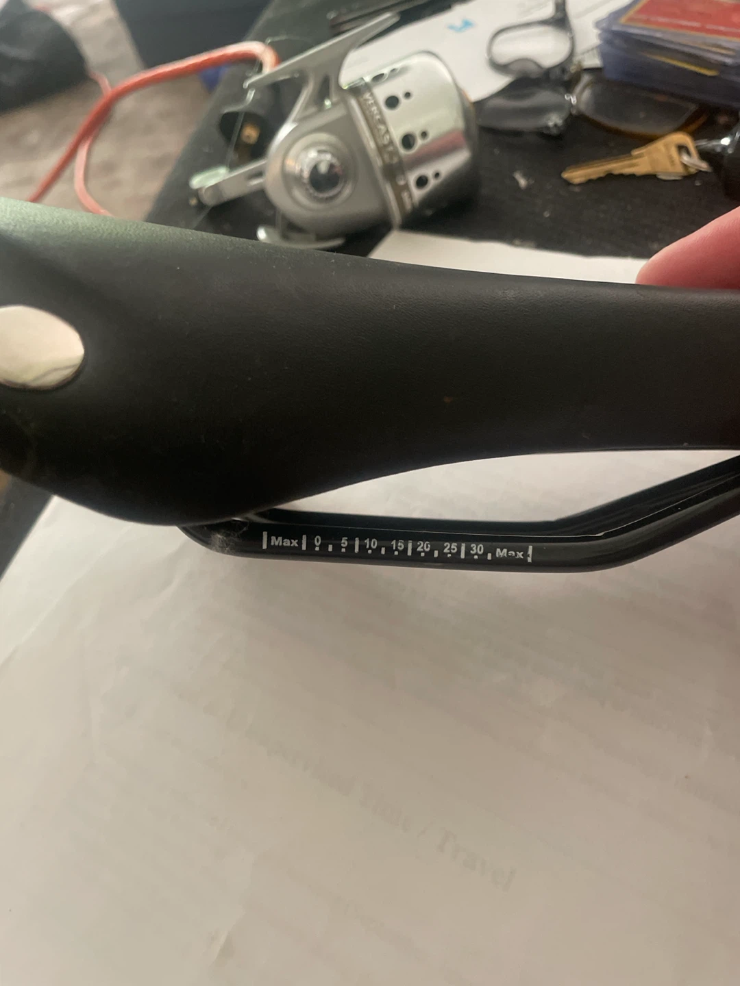 Black Bicycle Saddle - photo 3
