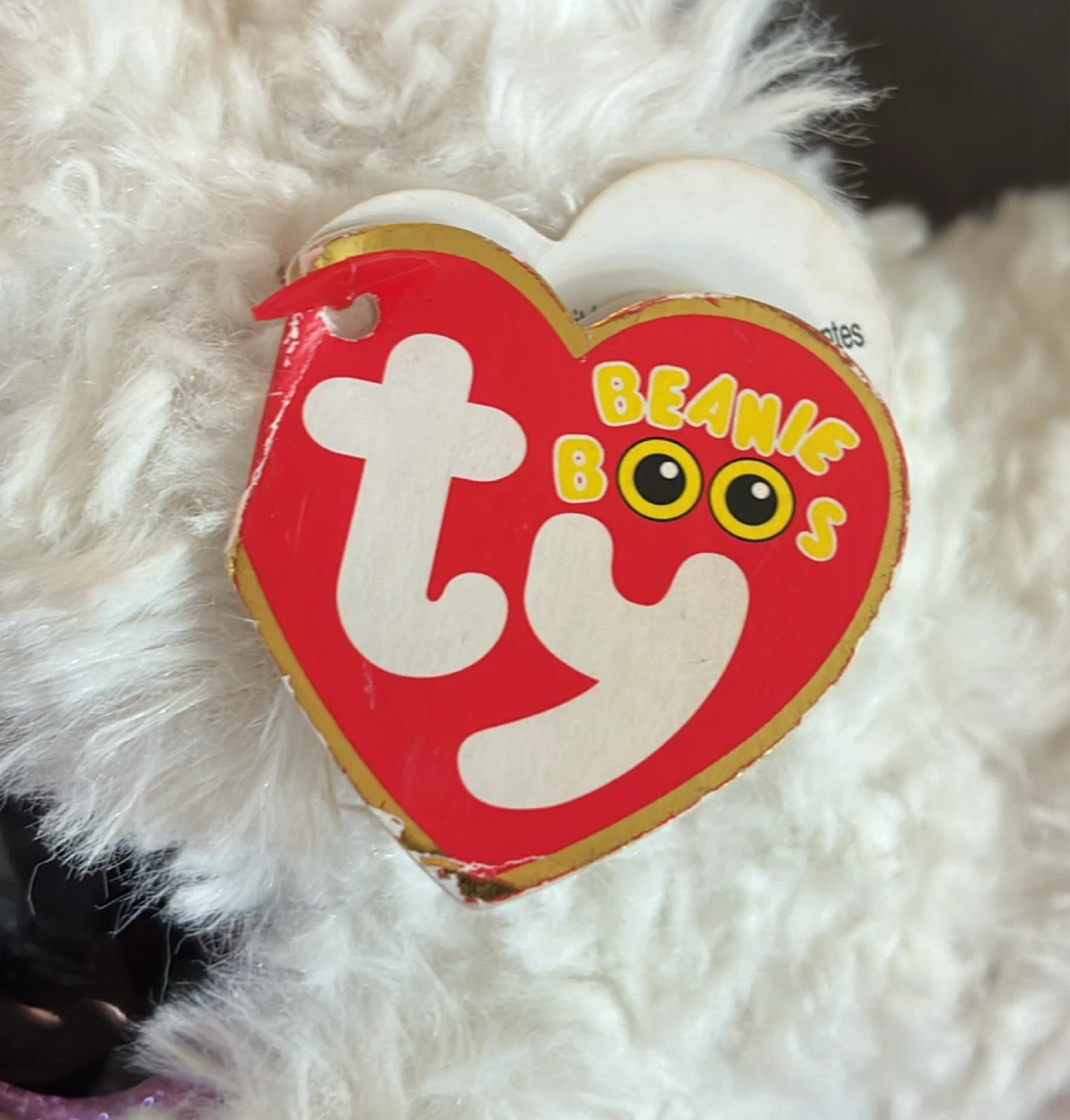 New w tags Ty Beanie Boo's Honey Bun Plush Toy - photo 4