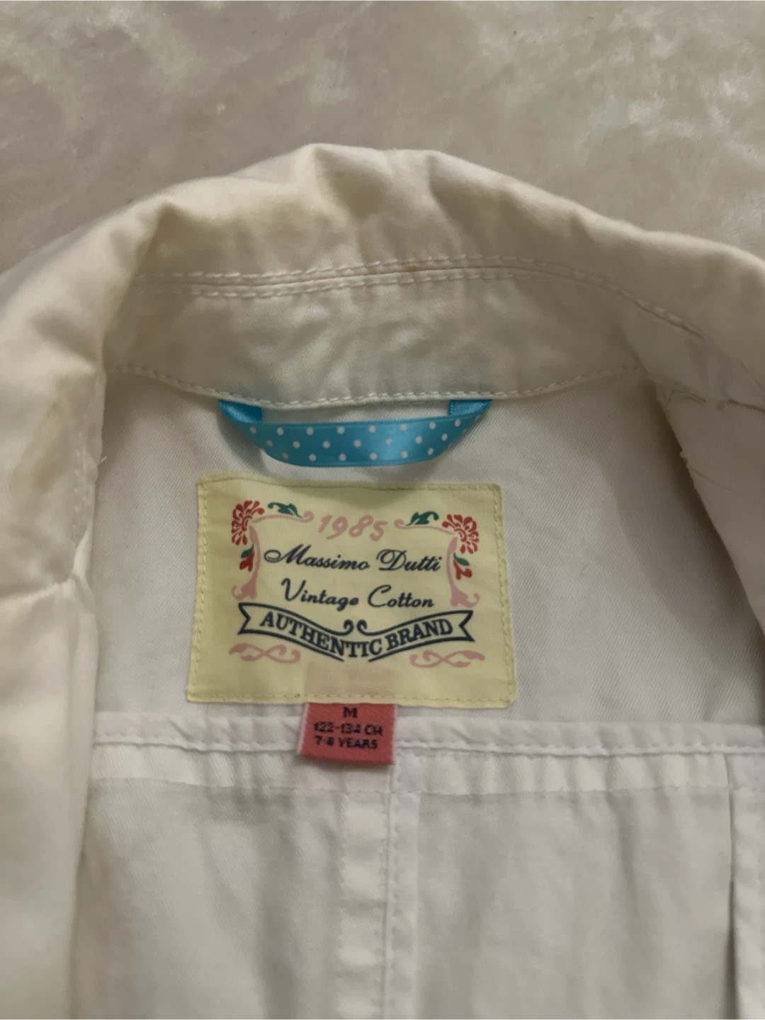 Massimo Dutti White Jacket Size M - photo 2