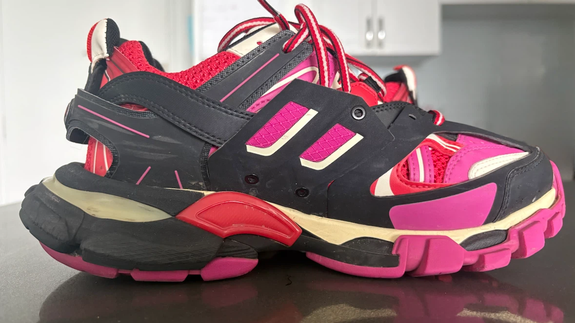Balenciaga Track Sneakers Pink Black Size 39 (OPEN TO OFFERS) - photo 4