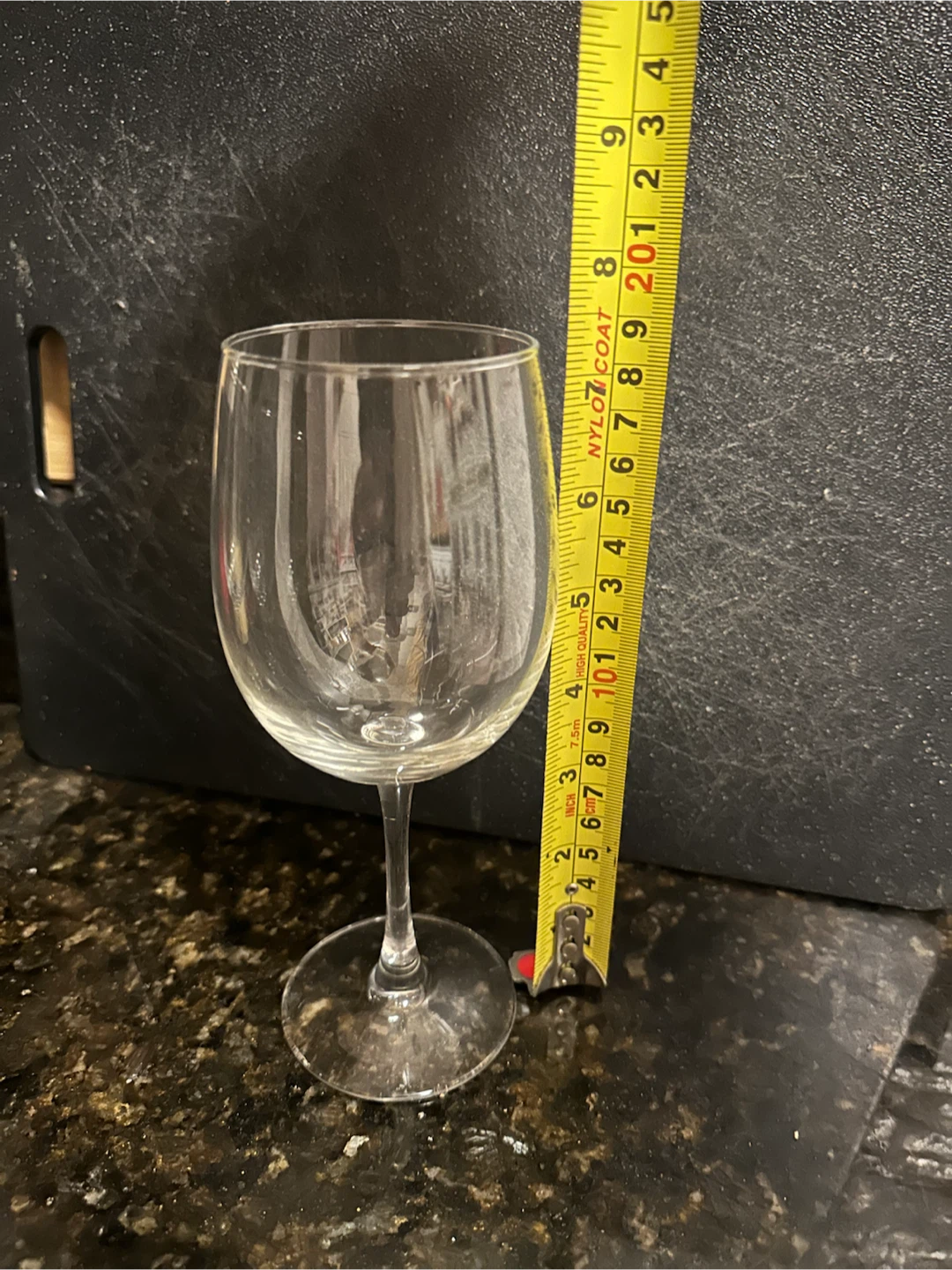 Set of 4 Clear Wine Glasses - photo 3