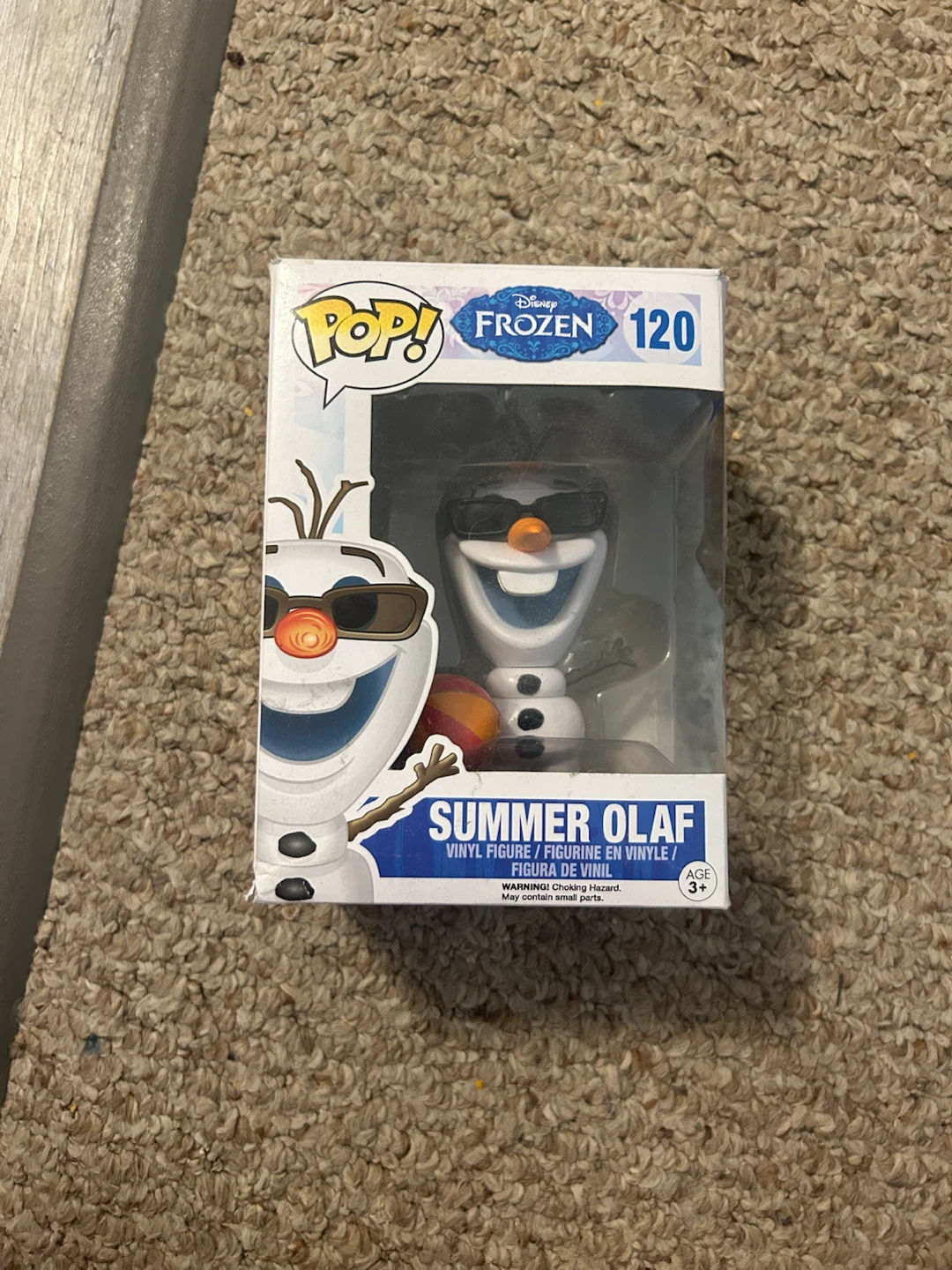 summer olaf pop vinyl