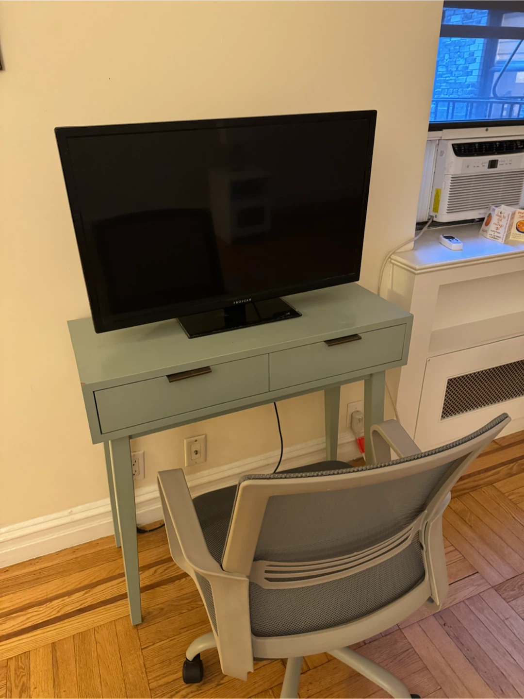 Desk with Chair and Monitor - photo 2