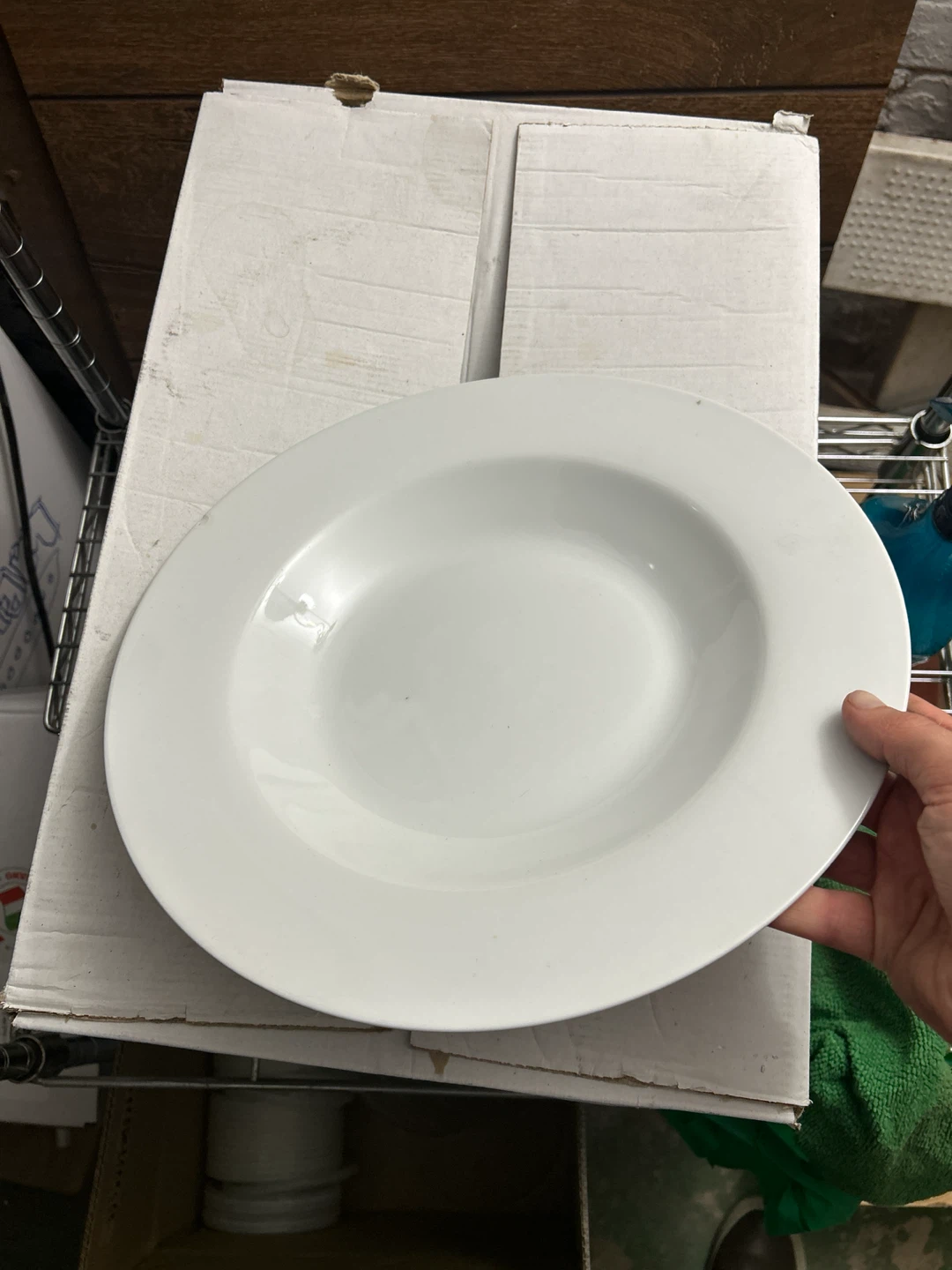 New White Pasta Bowl, plates - photo 3