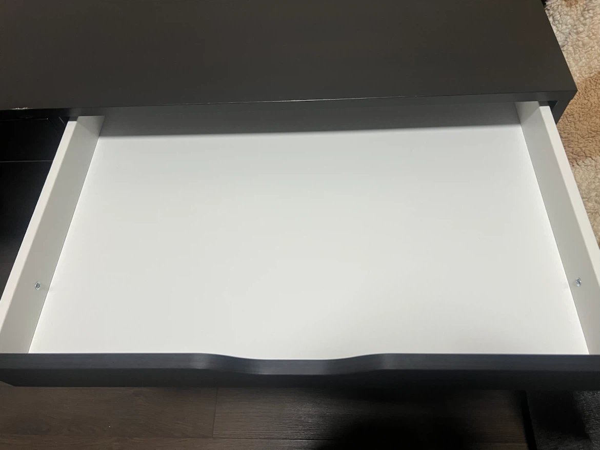 Black Desk with Two Drawers - photo 5