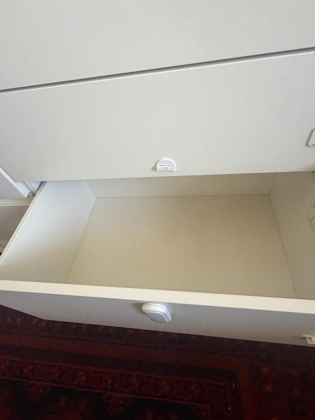 White Dresser with 6 Drawers - photo 5