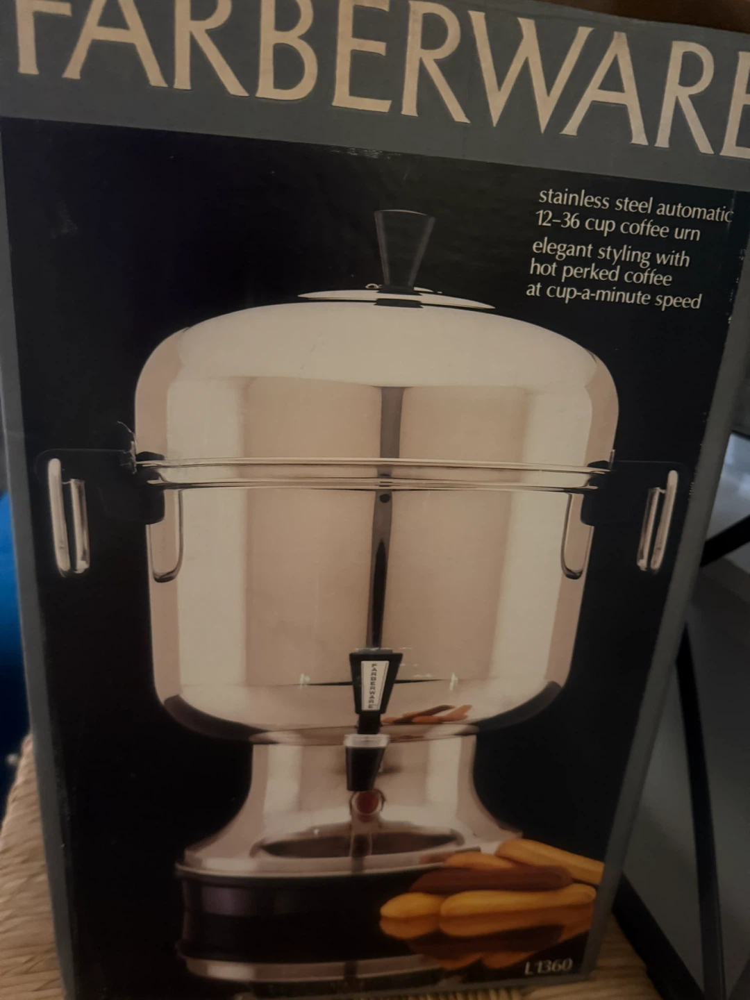 Farberware 12-36 Cup Stainless Steel Coffee Urn