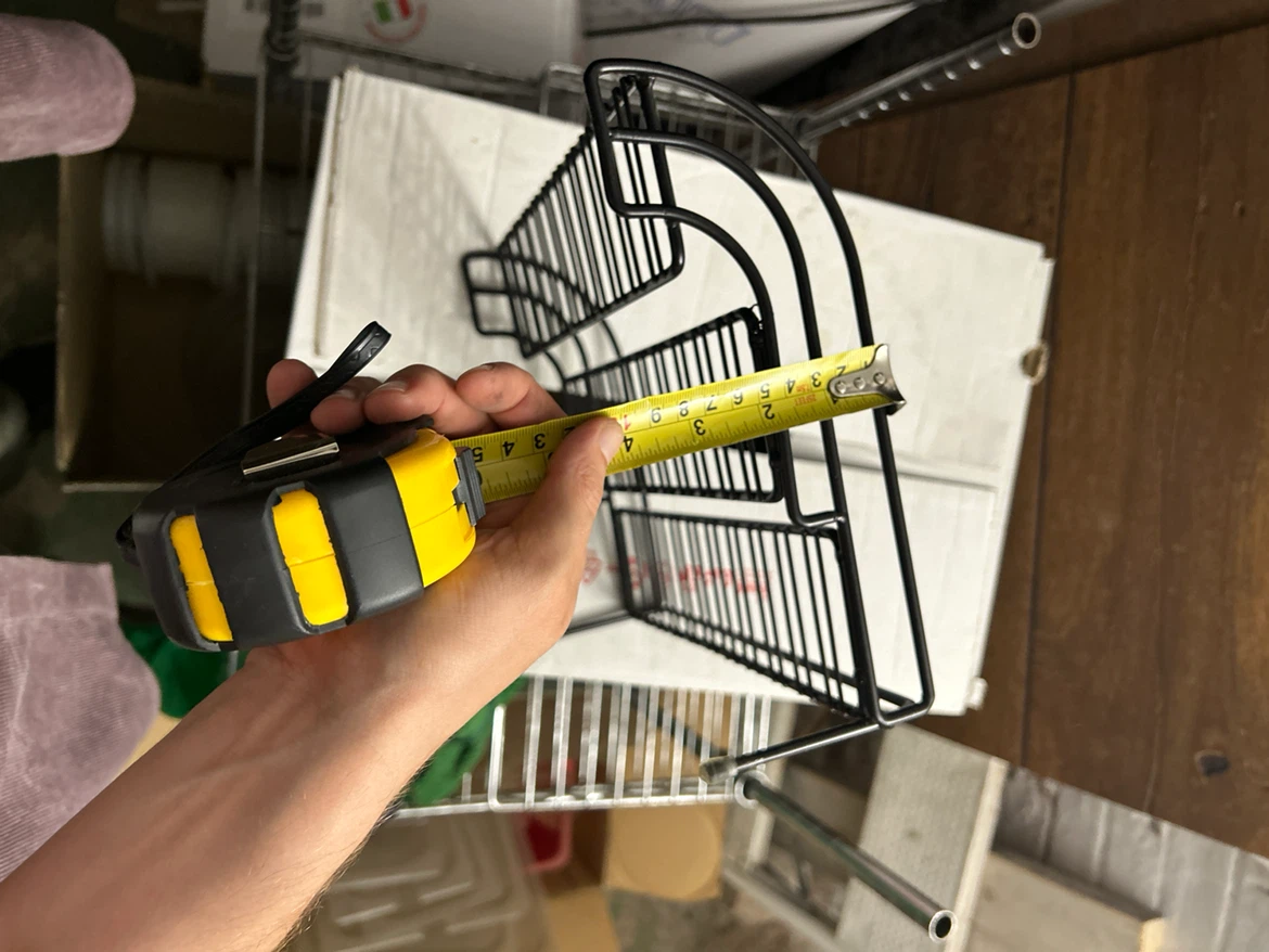 New Black 3-Tier Wire Rack Shelf - photo 3