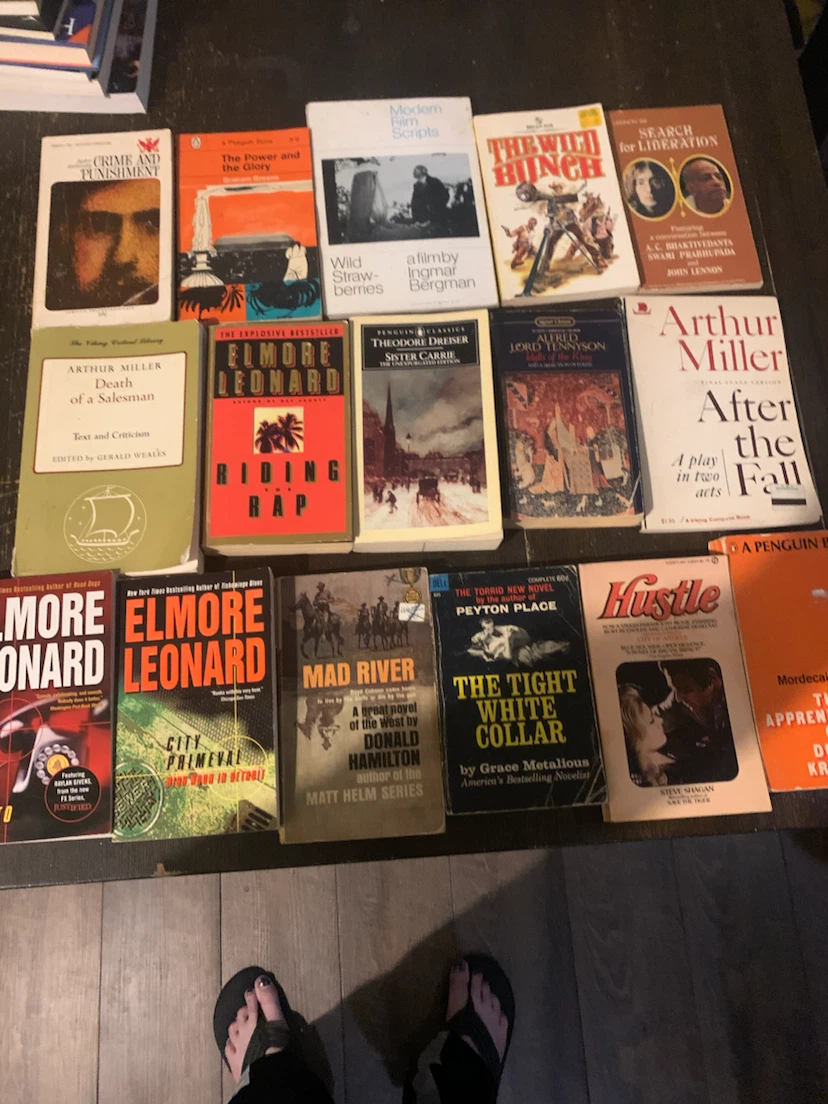 Collection of 16 Novels and Scripts $12 each and $175 Lot OBO