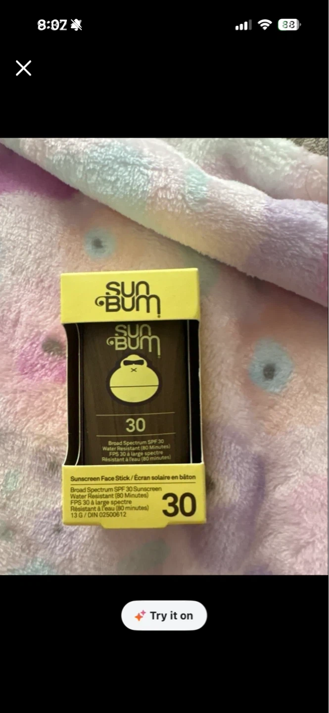 Sun Bum Broad Spectrum SPF 30 Face Stick