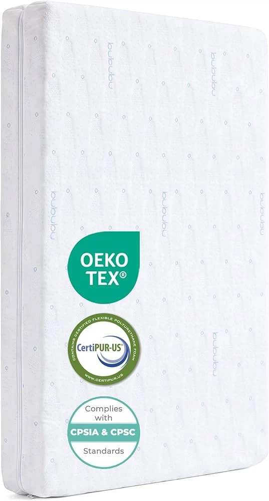 🔥Cooling Gel Memory Foam Mini Crib Mattress (38" × 24" × 4") - photo 2
