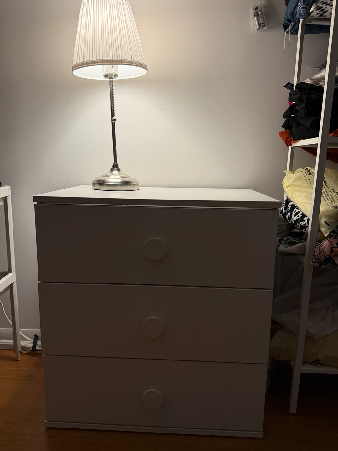White 3-Drawer Dresser (2ft by 2.5ft) - photo 4