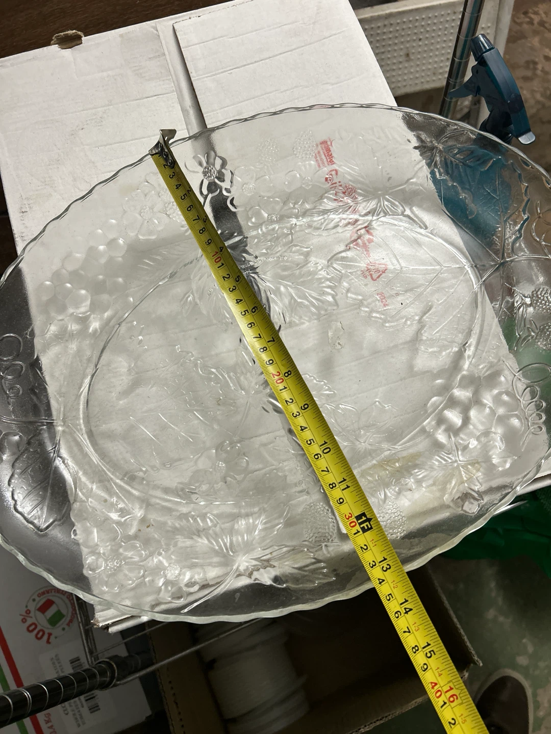 X2 New Glass Oval Platter - photo 2