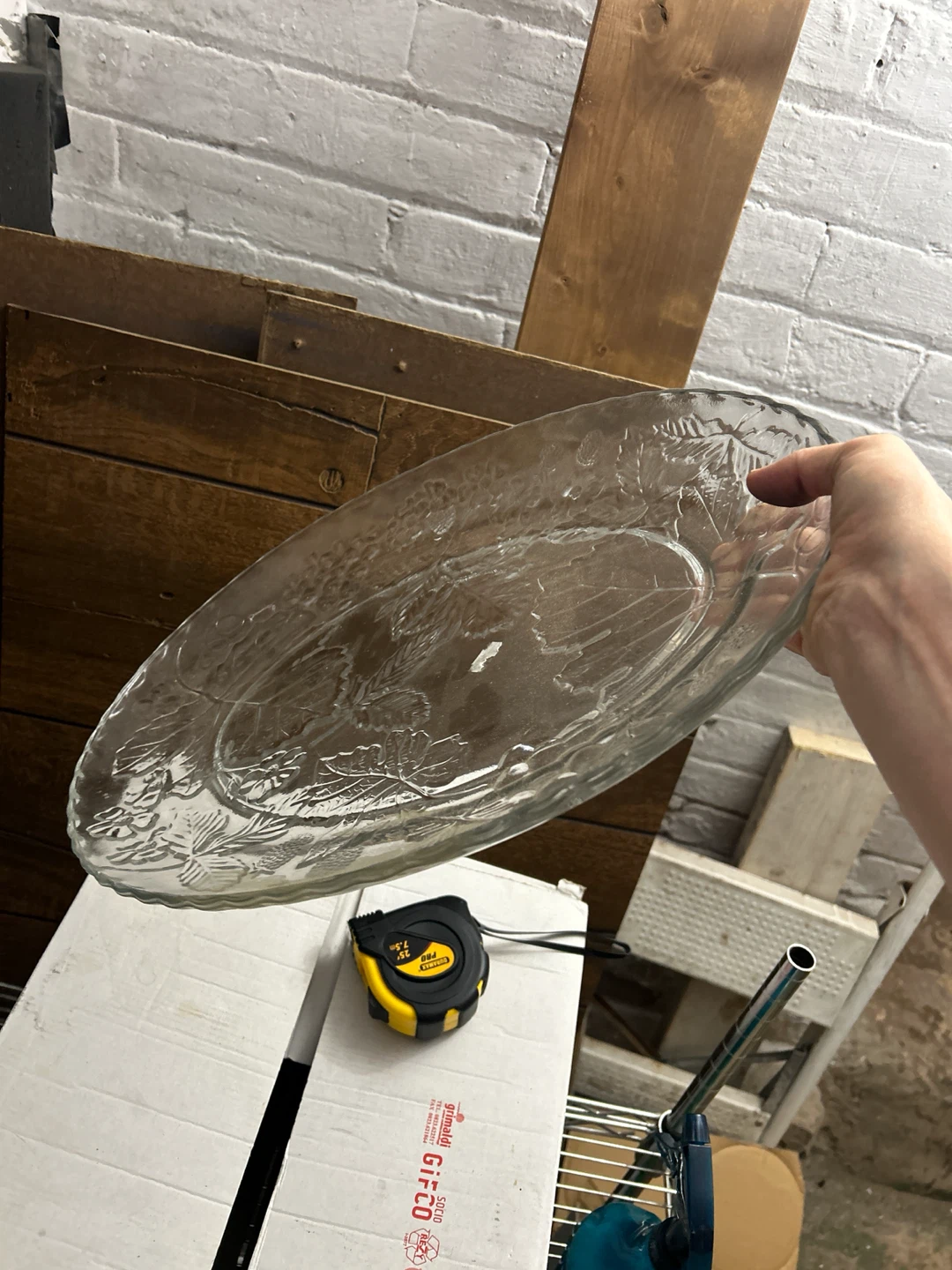 X2 New Glass Oval Platter - photo 3