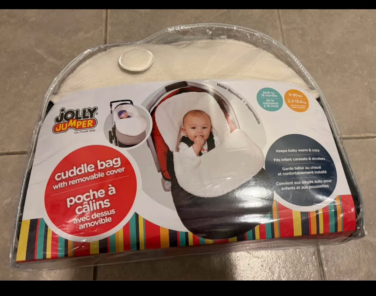 Jolly Jumper Cuddle Bag with Removable Cover - photo 3