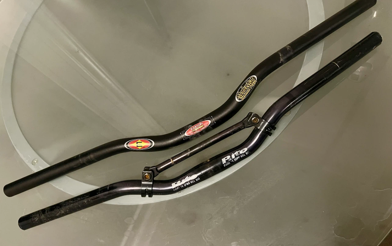 EASTON monkey bar EA70 alloy 25.4 Riser bar. DH bar brace 685