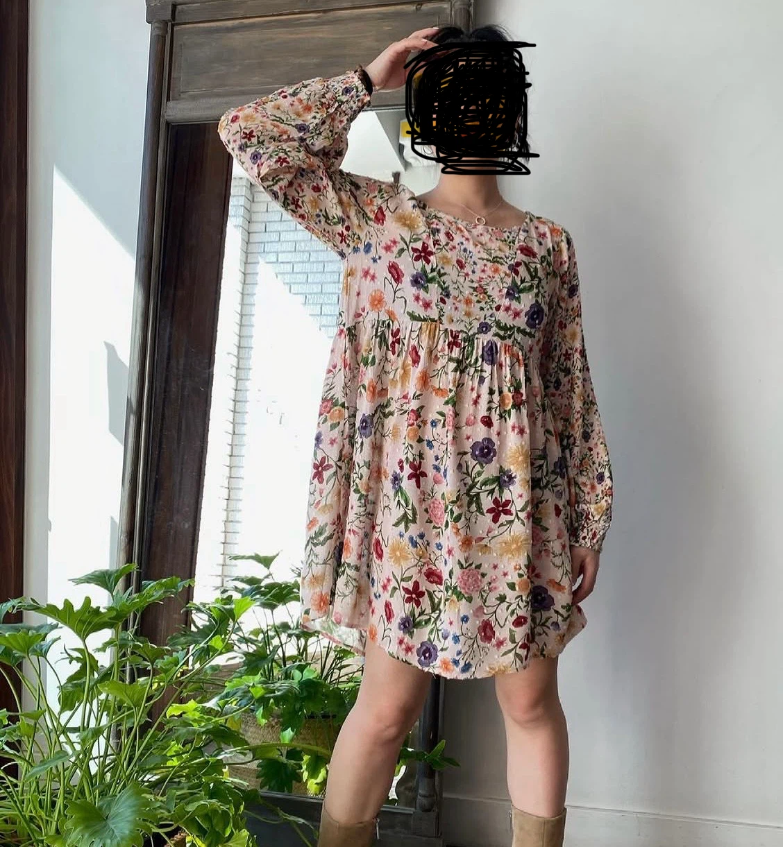 Floral Babydoll Dress Size S - photo 2