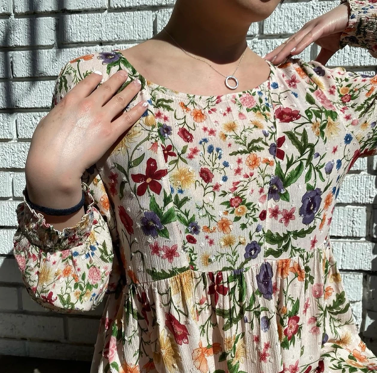 Floral Babydoll Dress Size S - photo 4