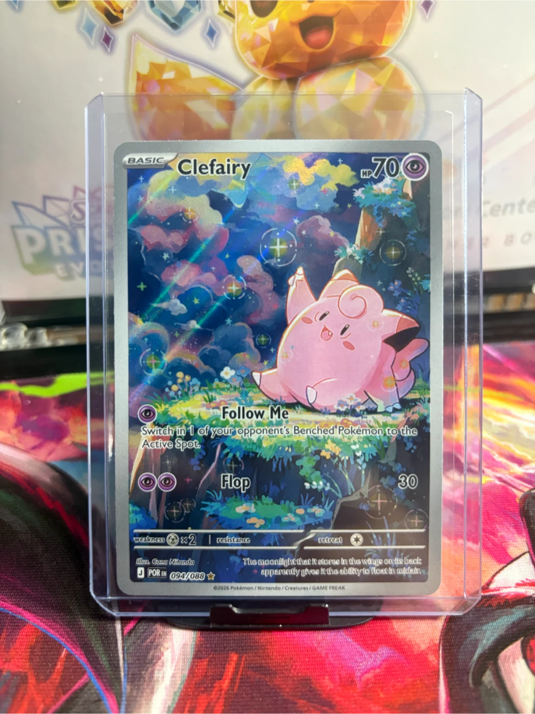 Pokemon Clefairy IR