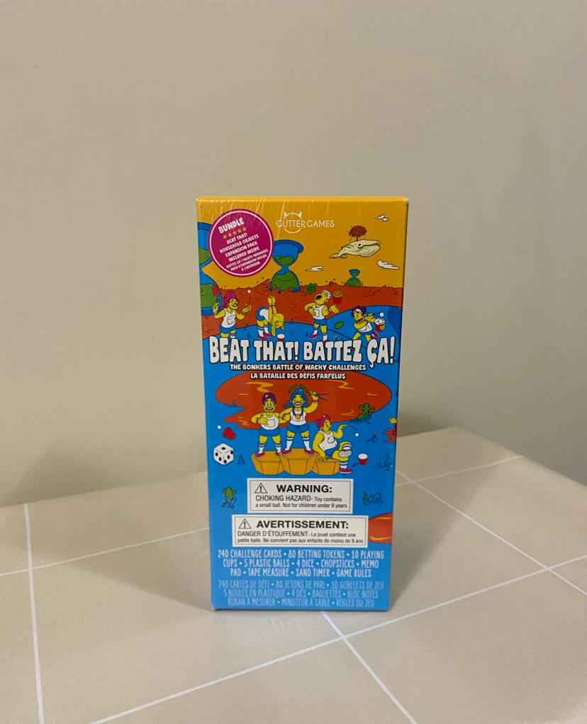 Beat That! Battez Ça! Party Game - Factory Sealed - New