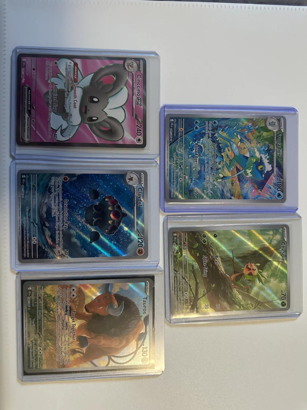 Pokemon Chaos rising base set(on going) + some IR’s