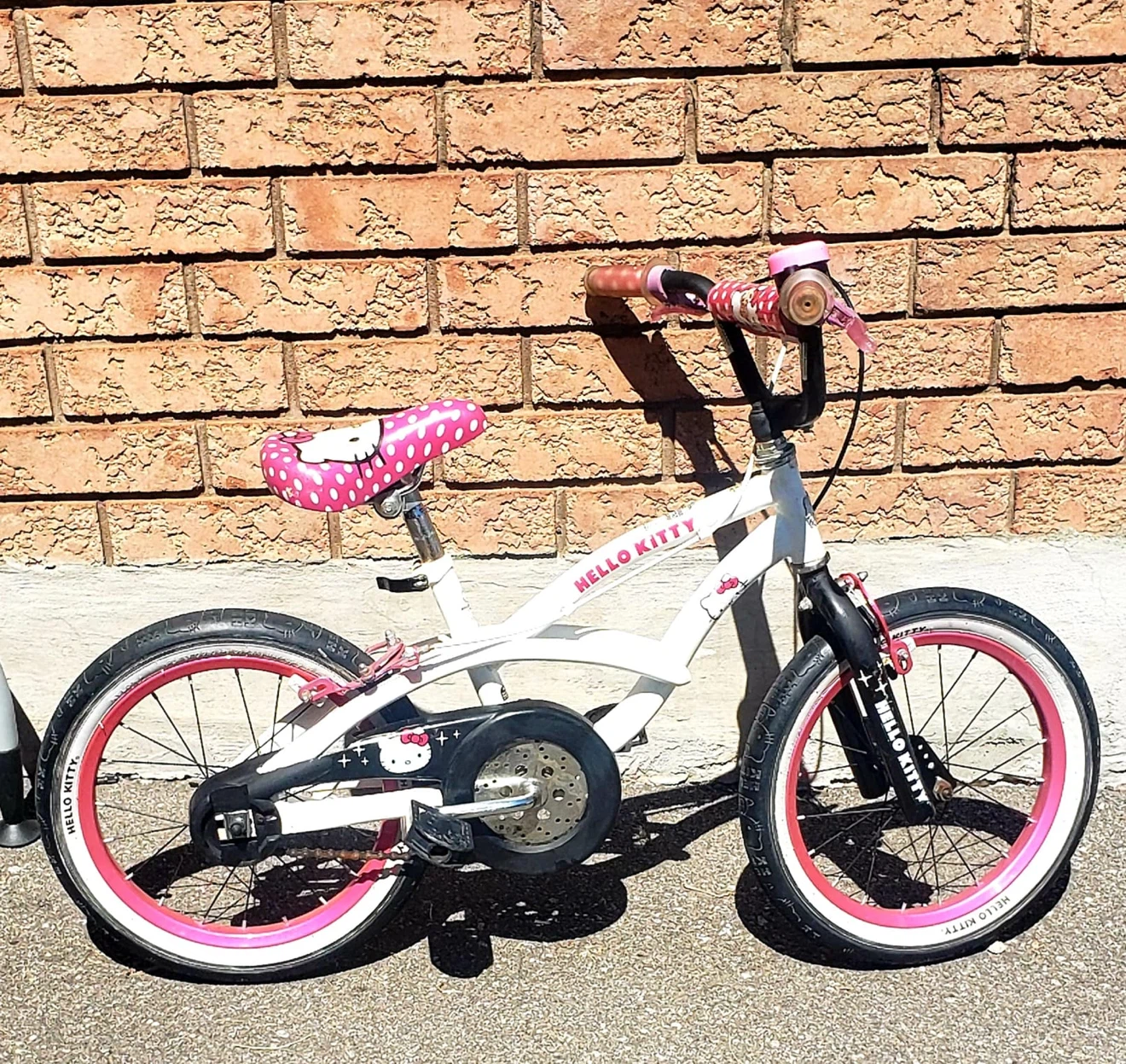 Hello Kitty Kids Bicycle - White & Pink - photo 2