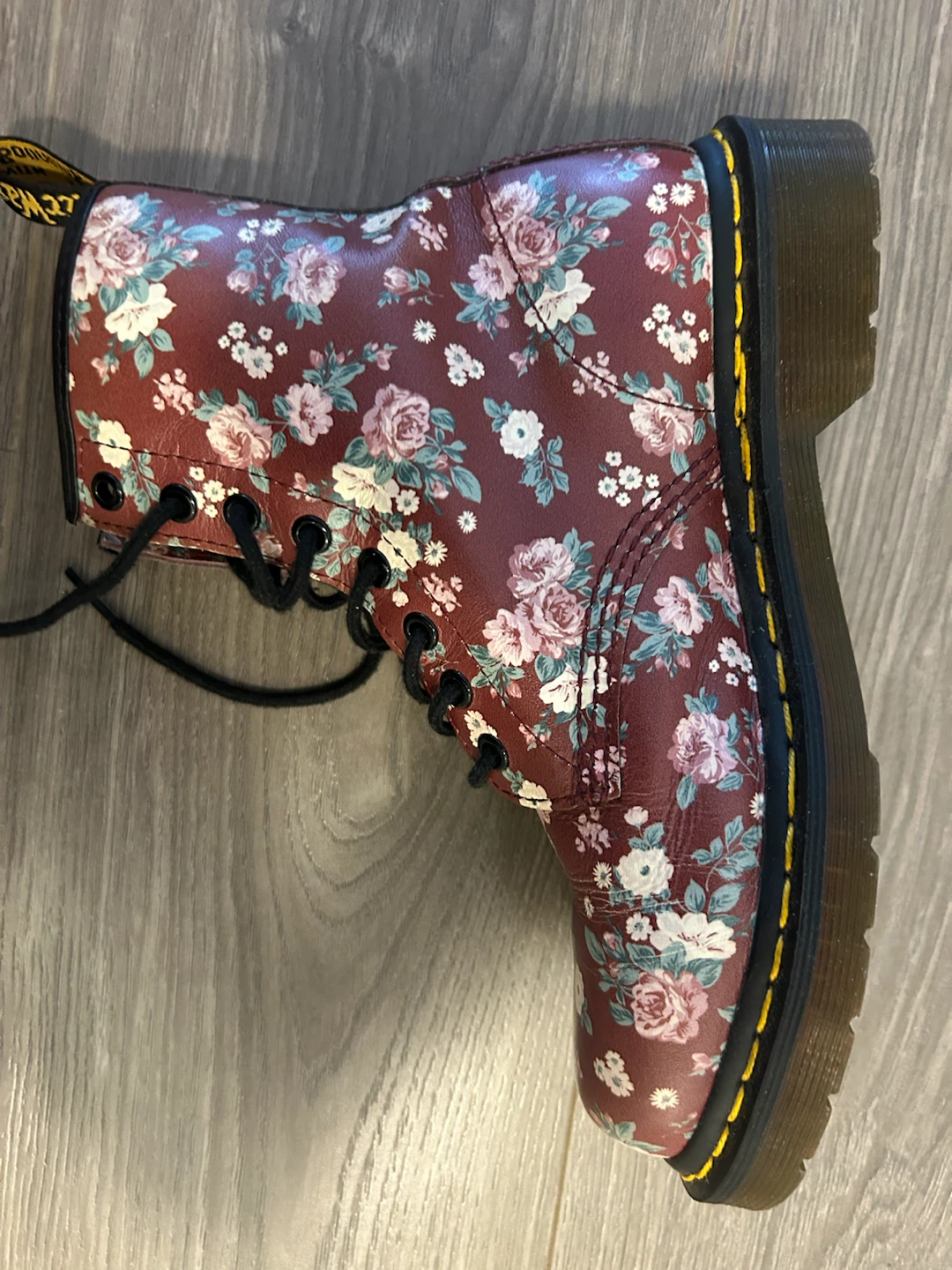Dr. Martens Floral Boots