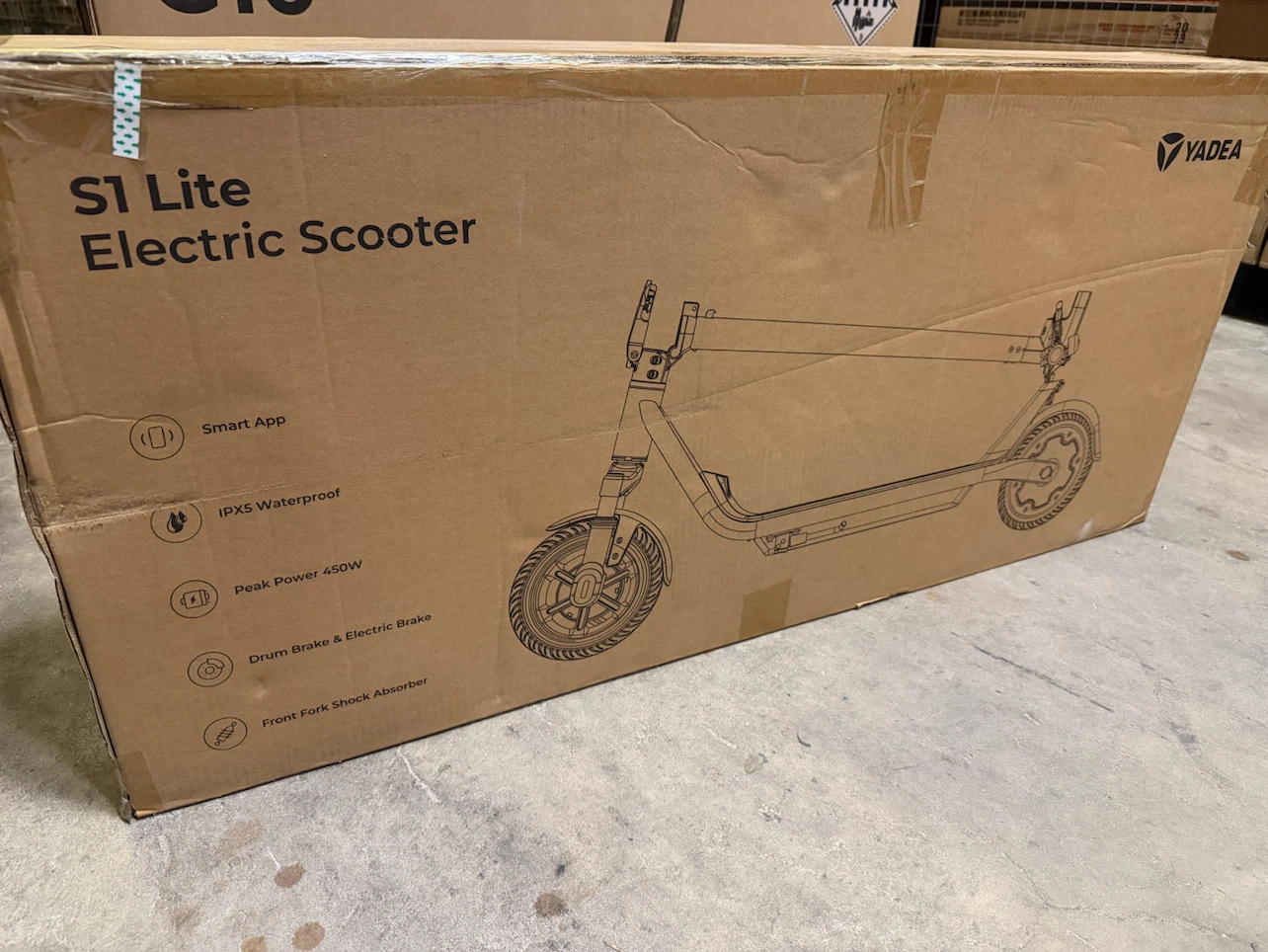 YADEA S1 Lite Electric Scooter