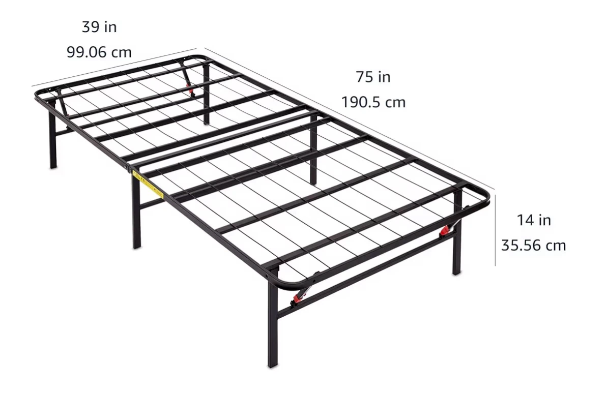 Foldable Bed Frame (Twin size) - photo 2