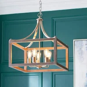 Hampton Bay Boswell Quarter 5-Light Chandelier - photo 5