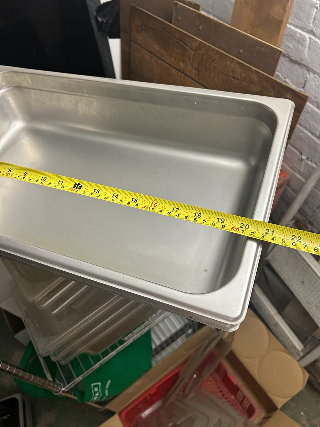 New Stainless Steel Food Pan - photo 2