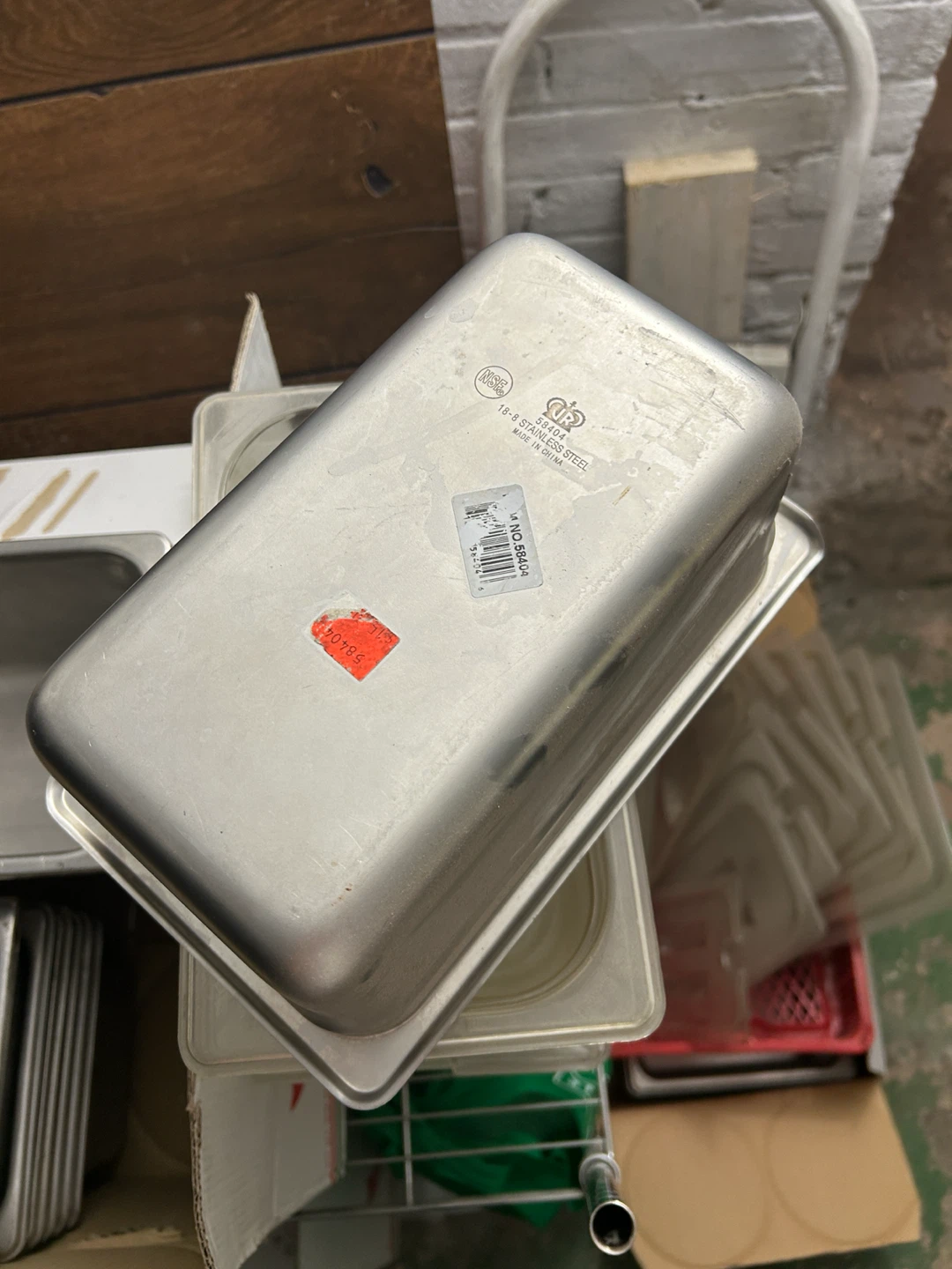 18/8 Stainless Steel Food Pan - photo 2